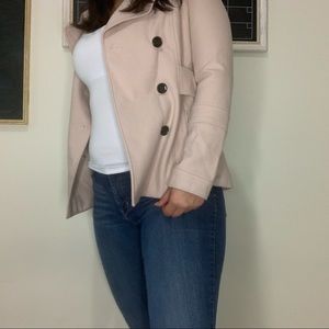 Cream Pea Coat
